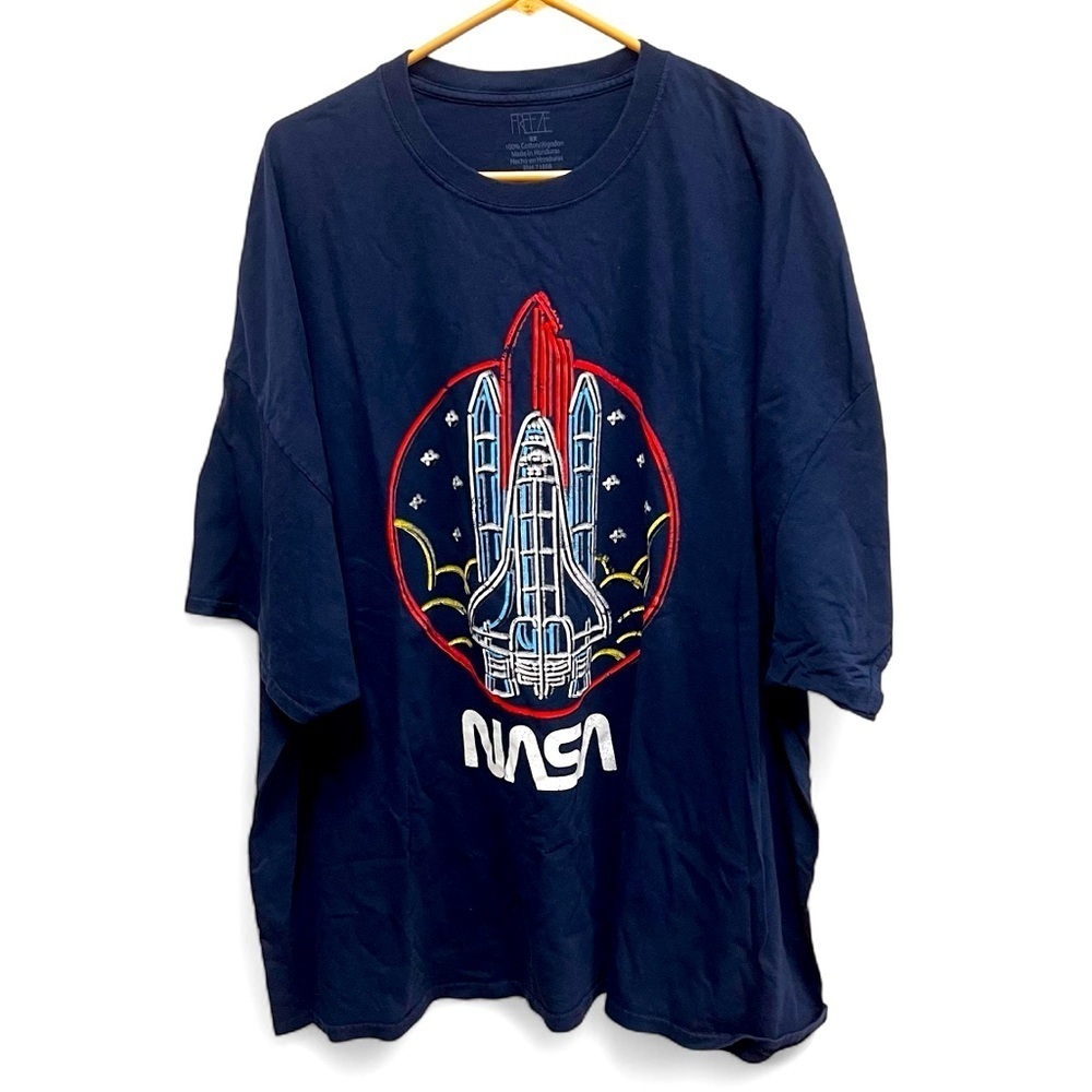 Freeze NASA rocket 100% cotton tee size 5X